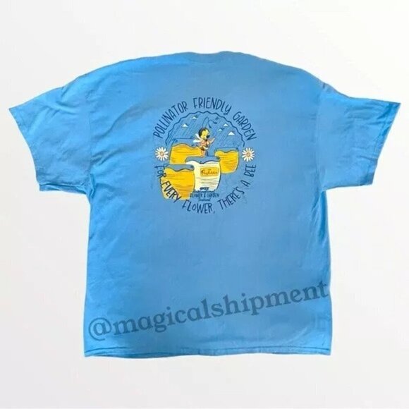 Disney Parks - 2024 Epcot Flower & Garden Spike the Bee Passholder Adult Shirt - Picture 2 of 4